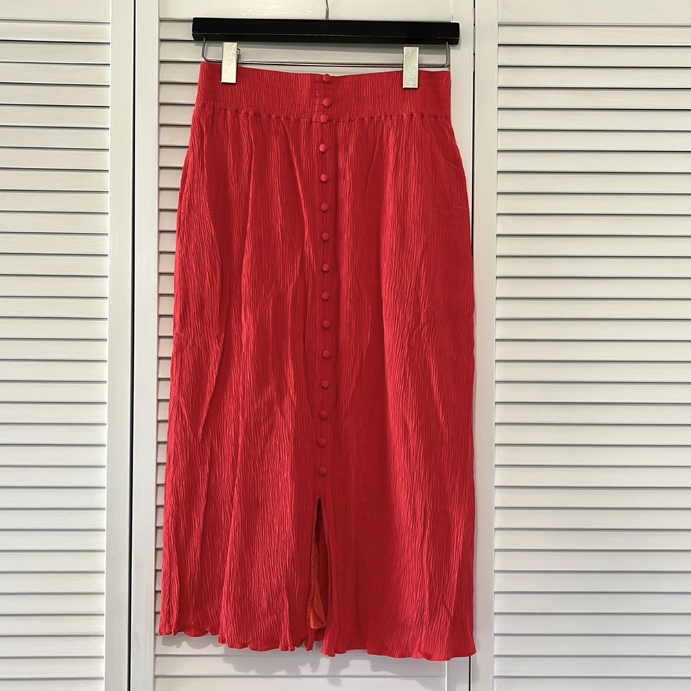 Madewell midi skirt